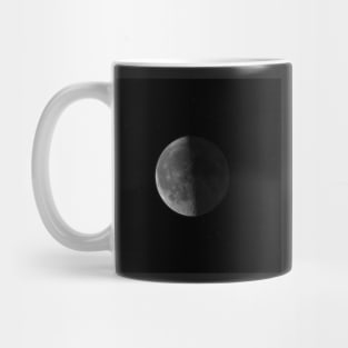 Moon against starry sky Mug